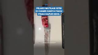 INI PENAMPAKAN PISAU yang Dipakai Tersum Mutilasi Istri di Ciamis, Pelaku Kini Sudah Ditahan Polisi