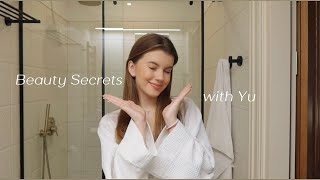 Beauty secrets with Yu. Мій догляд за обличчям та щоденний макіяж🤍