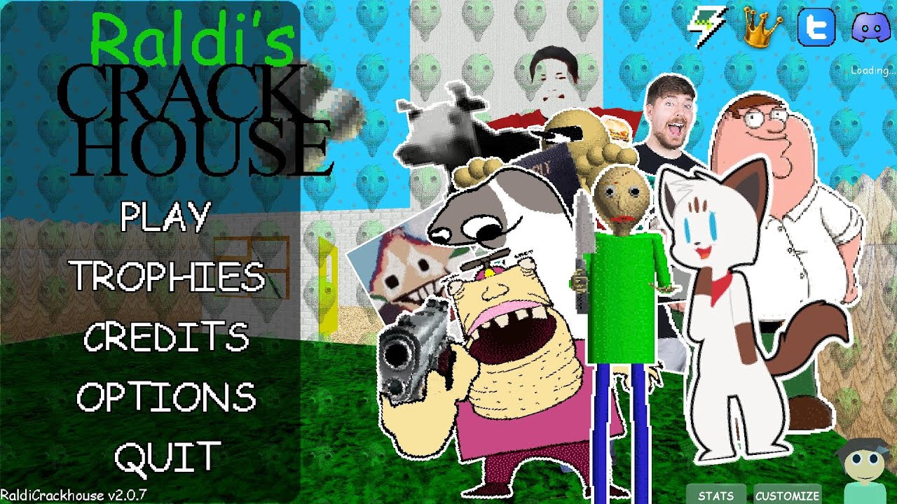Raldi S Crackhouse Title Screen Youtube