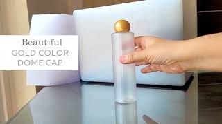 Zenvista Beautiful Cosmetic Packaging!! Frosted Pet Bottle with Pet GB Pump {ZMT50}