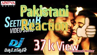 Pakistani Reaction | Seeti Maar Full Video Song | DJ Video Songs | Allu Arjun | Pooja Hegde | D…