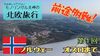 北欧旅行1　ノルウェー　オスロまで