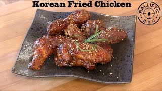 The Best Korean Crispy Fried Chicken Wings Recipe!