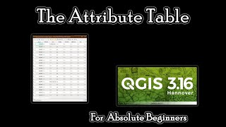 The #attribute #table and how to use it to #analyze your imported #data #qgis #gis #geomatics