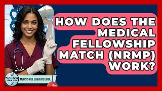 How Does The Medical Fellowship Match (NRMP) Work? - Med School Survival Guide