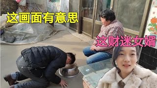 过年山东女婿花式问丈母娘要红包，这女婿狮子大开口呀，他真敢要