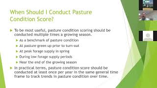 Pasture Condition Scoring with J.B. Daniel