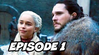Game Of Thrones Season 8 Episode 1 - TOP 10 WTF and Easter Eggs