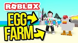 9 999 999 Attack Damage In Roblox Egg Farm Simulator - roblox egg farm simulator black eggs