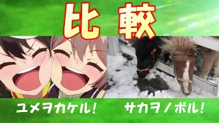 【比較】ユメヲカケル!×サカヲノボル!（元ネタ解説付き）