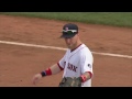 cws@bos pedroia retires gillaspie with a nice play