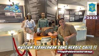 Tugu Pahlawan surabaya 2023 - museum 10 november  tambah kereen !!