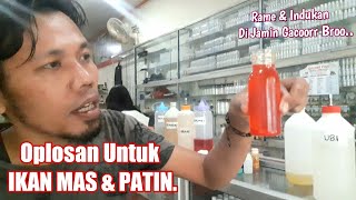 MANCING MANIA || RACIKAN ESSEN OPLOSAN IKAN MAS & PATIN..PASTI NETER BRO.