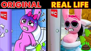 Best TikToks of Incredibox Sprunki: Pinki's Need Toilet!!! Please | Original vs Plush Toys