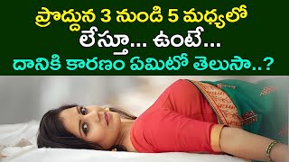 ప్రొద్దున 3 నుండి 5 గంటల మధ్యలో లేస్తుంటే దానికి కారణం అదే | Telugu Devotional Facts