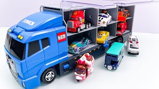 Disney Pixar Car | Fun Toys Cars And Experiencing All The Cars In The Big Tomica Convoy | Happy Cars