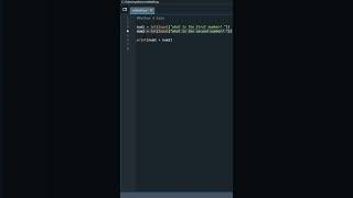 Python 4 kids: adding variables