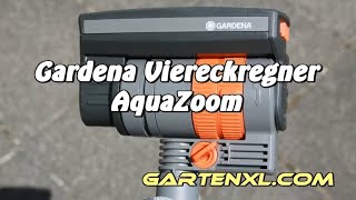 Gardena AquaZoom: Bewässerung mit Rasensprenger Gardena AquaZoom Compact