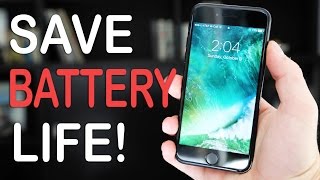 How to Increase iPhone 7 Battery Life (HD)