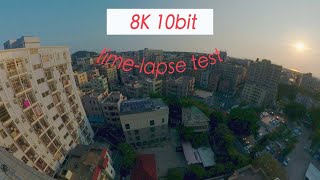 Qoocam 8k | How is the time-lapse performance? 8k 10bit | 特殊时期下的深圳 延时摄影