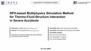 SPH-based Multiphysics Simulation Method for Thermo-Fluid-Structure Interaction in Severe Accidents