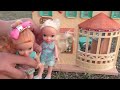 Small animal village ! Elsa & Anna toddlers - adventure - explore - Calico Critters - Li'l Woodzeez