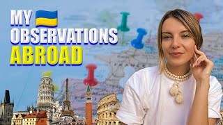 PERSONAL: MY UKRAINIAN EMOTIONS & OBSERVATIONS WHEN TRAVELING ABROAD. Vlog 485: War in Ukraine