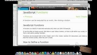 DECLARING a FUNCTION in JAVASCRIPT - Super Simple Javascript/jQuery Tutorials