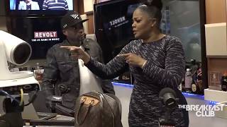 Behind The Scenes: Mo'Nique Compares Charlamagne To 'Birth Of A Nation' Slave After Interview
