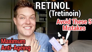 RETINOL - 5 Mistakes You Must Avoid ( How To CORRECTLY Use Retinol For Anti-Ageing )