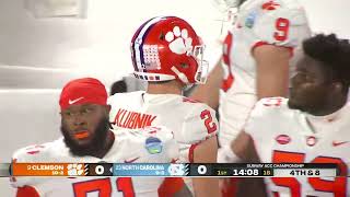 NCAAF 2022 Subway ACC Championship - Clemson Tigers @ North Carolina Tar Heels