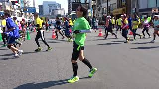 【東京マラソン2017】神田～日本橋付近【Tokyo Marathon 2017】 Kanda ~ Near the Nihonbashi area