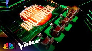 Celebrate Halloween with Niall, John, Reba and Gwen | The Voice | NBC