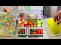 TODAYS Refill Restock Tiktok Compilation Fridge Kitchen Pantry Snacks Candy Home Organization  ASMR