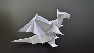 Origami Dragon (Jo Nakashima) - Instructions in English (BR)