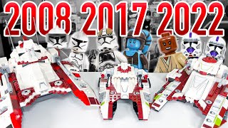 LEGO Star Wars REPUBLIC FIGHTER TANK Comparison! (7679, 75182, 75342 | 2008, 2017, 2022)