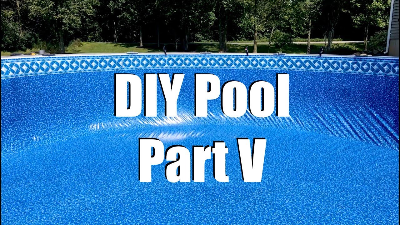 Diy Swimming Pool Part 5 Youtube