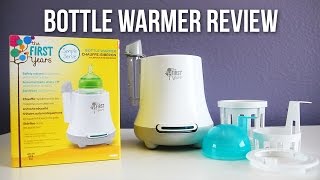 The First Years Simple Serve Bottle Warmer Review \u0026 Demo