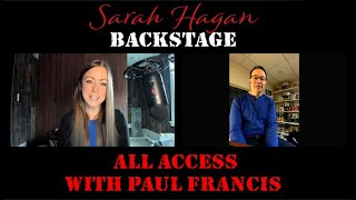 Sarah Hagan Backstage Episode 53 with Paul Francis, Master Cymbal Craftsman