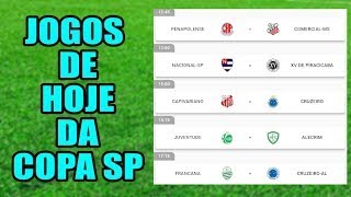 JOGOS DE HOJE DA COPINHA 2023 - JOGOS DA COPINHA 2023 - TABELA DA COPA SÃO PAULO DE FUTEBOL JÚNIOR