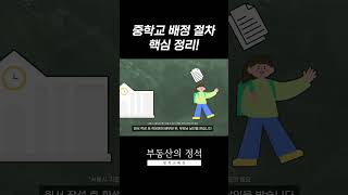 중학교 배정 절차 핵심 정리!