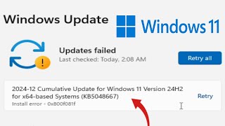 How To Fix Windows 11 Update Kb5048667 Not Installing Install Error How To Fix Windows 11 Update Kb5048667 Not Installing Install Error