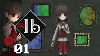 #01【Ib】美術館を舞台とした名作ホラーゲーム【Ib リメイク版】