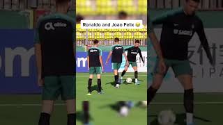 Cristiano Ronaldo 🤝 Joao Felix