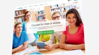 Html5 Angular Material Design Website Template Examples