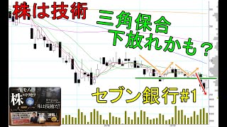 株は技術　ショットガン投資法では失敗したが、ショートトレードに転換し継続してみた　ショットガン投資法　セブン銀行＃1