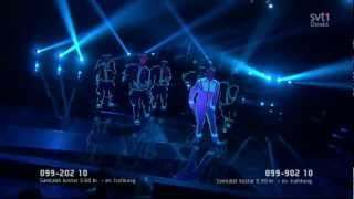 Danny Saucedo - Amazing @ Melodifestivalen 2012 (1080p HD)