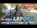 Waterfall Lapopu 296 kaki yang tertinggi di NTT || Explore sumba