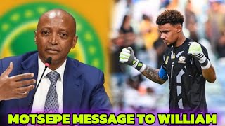 Motsepe Message To William After He Saved 4 Penalties