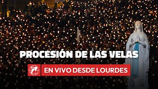 En VIVO desde Lourdes | Rosario y procesión de las velas | 10 de febrero 2024